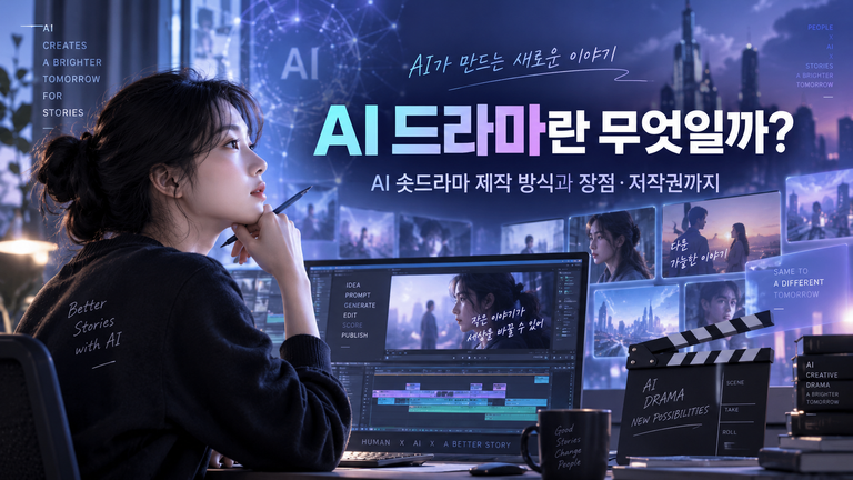 AI 드라마란 무엇일까?|AI 숏드라마 제작 방식과 장점·저작권까지 7 79cb68a1 c890 4dc4 aaba 4527c46d015d 2